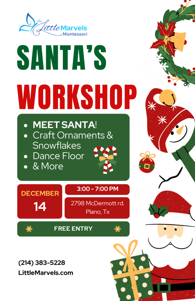 Santa's workshop flyer